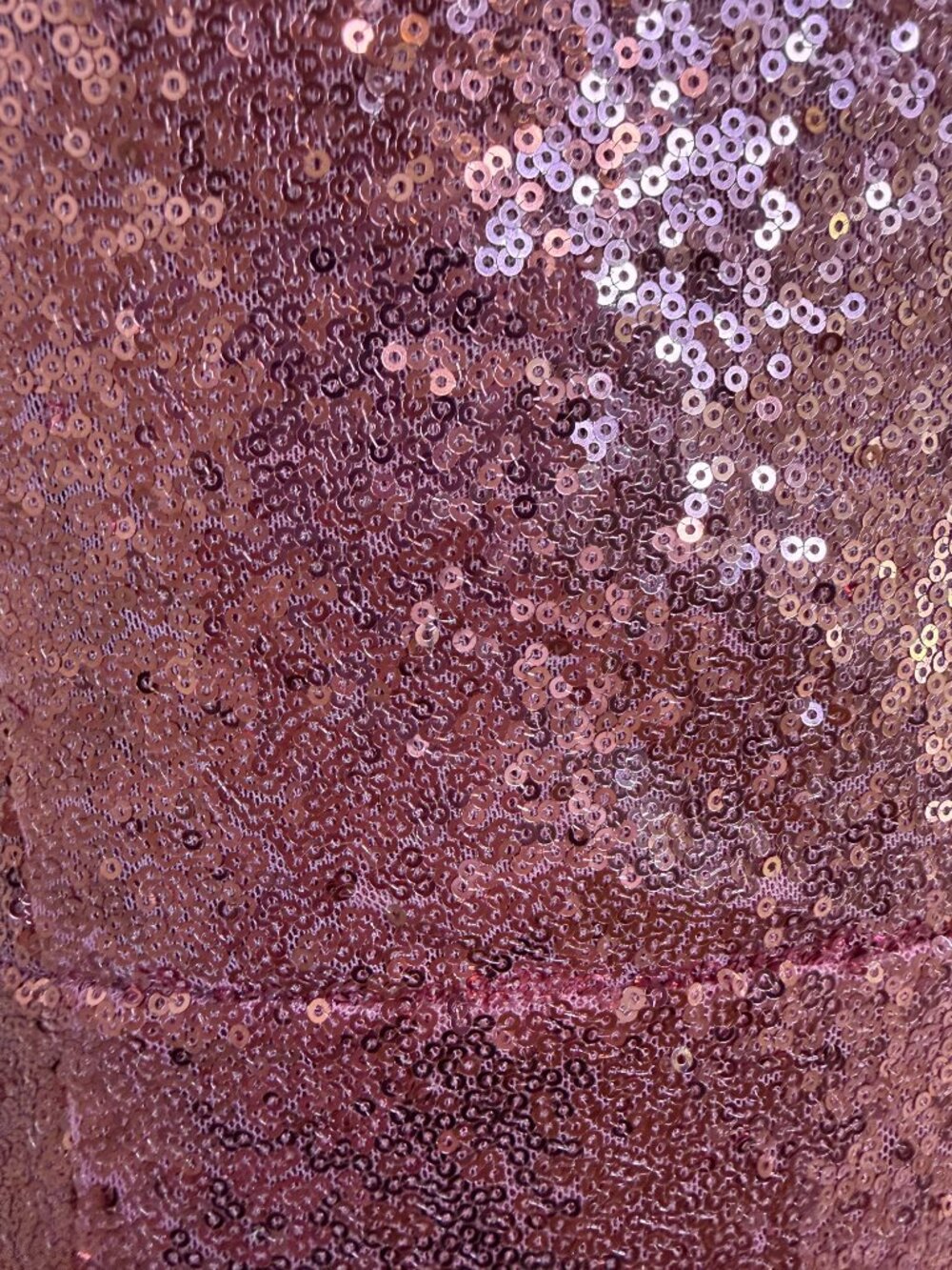 Hollywoodland Elle Rebel Rose Pink Sequin Malibu Wiggle Dress Sz M | Bodycon - Picture 3 of 11